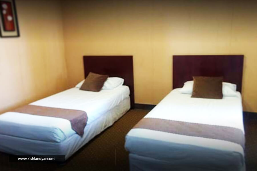 اتاق دو تخته هتل آرامش کیش