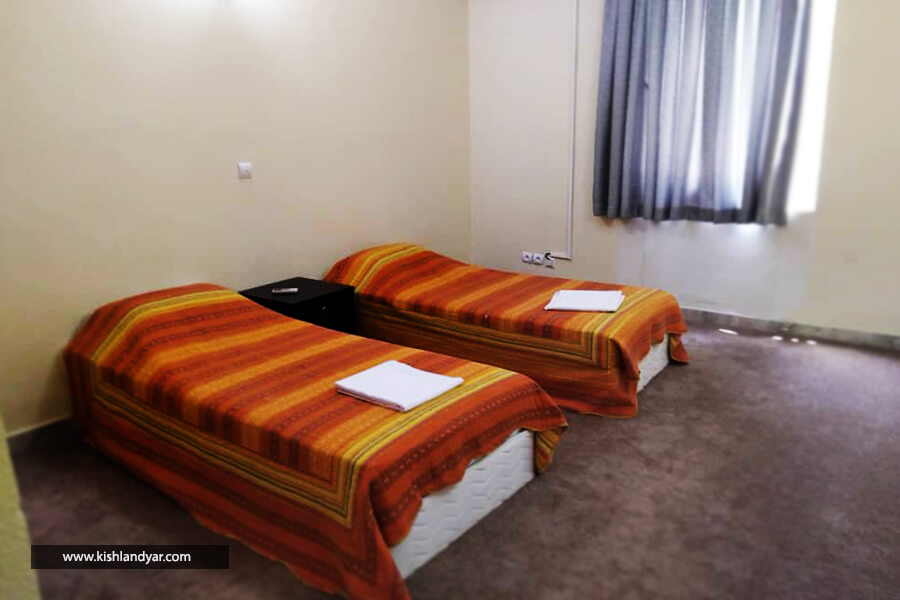 اتاق دو تخته هتل فارابی کیش