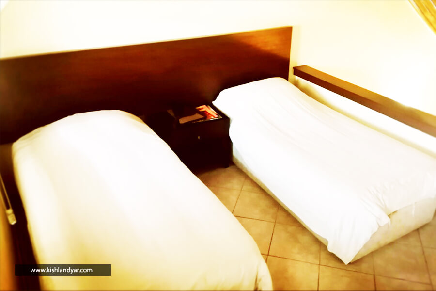 اتاق سه تخته هتل فلامینگو کیش